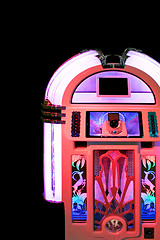 Image showing Jukebox pink