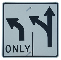 Image showing Left Turn Lanes