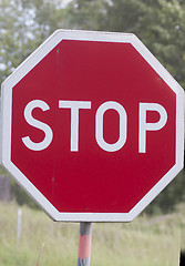 Image showing stop sign