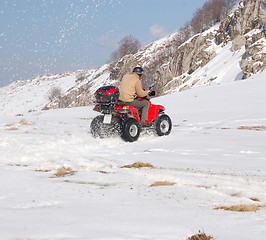 Image showing Quad adrenaline in snow