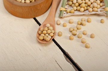 Image showing organic soya beans 