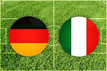 Image showing Germany vs Italy