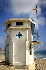 Image showing Lifeguard Tower (6741)