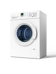 Image showing typical isolated washing machine