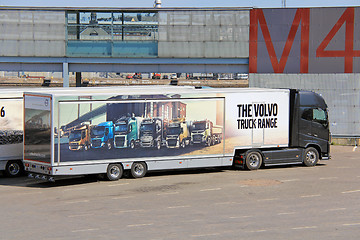 Image showing Volvo FH Semi Trailer Shows Volvo Trucks Range