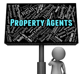 Image showing Property Agents Indicates Real Estate And Homes