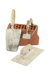 Image showing Brick Trowels