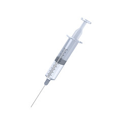 Image showing Syringe on white