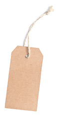Image showing brown paper tag