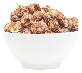 Image showing bowl of popcorn