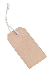 Image showing brown label tag