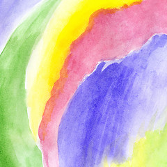 Image showing Abstract watercolor background