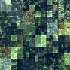 Image showing Abstract square pattern