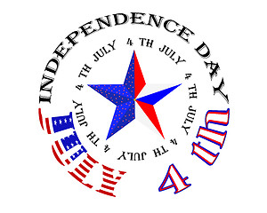 Image showing American Independence Day