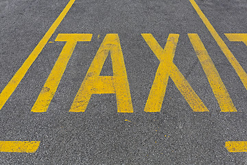 Image showing Taxi