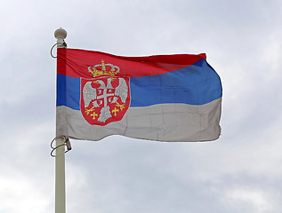 Image showing Flag of Serbia