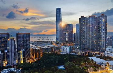 Image showing Hong Kong Modern City