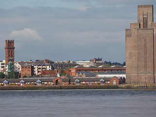 Image showing View of Birkenhead in Liverpool