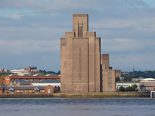 Image showing View of Birkenhead in Liverpool