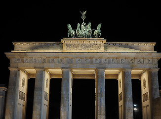 Image showing Brandenburger Tor in Berlin