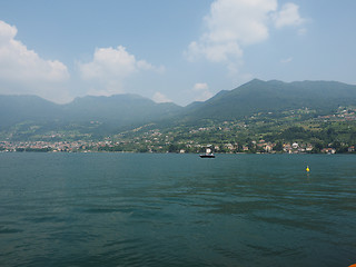 Image showing View of Lake Iseo