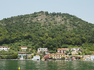 Image showing View of Lake Iseo