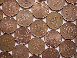 Image showing GBP Pound coins