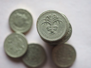 Image showing GBP Pound coins