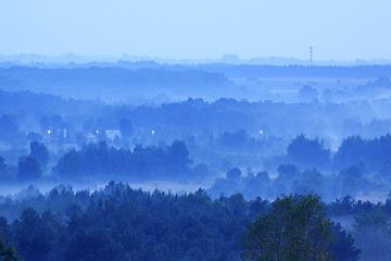 Image showing Dusk in Holy Cross Mountains