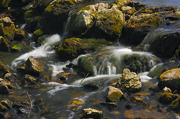 Image showing Small waterfall