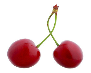 Image showing Sweet cherries