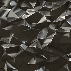 Image showing Abstract triangles background