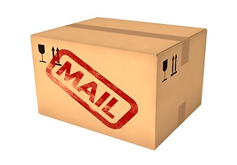 Image showing Free shipping box.