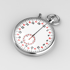 Image showing Mechanical stopwatch illustration