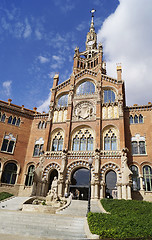 Image showing Recinte Modernista de Sant Pau in Barcelona