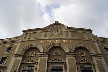 Image showing Teatre Principal in Barcelona, Spain