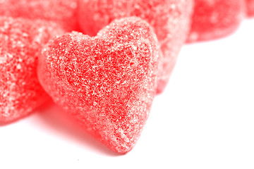 Image showing  Sugar candy Valentine's hearts