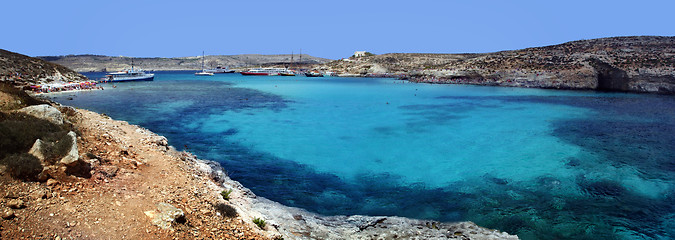 Image showing the blue lagoon