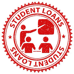 Image showing Student Loans Means Lending Advance And Educate