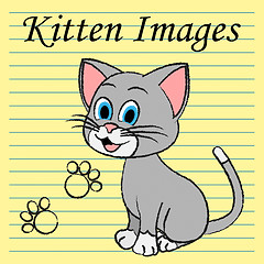 Image showing Kitten Images Shows Domestic Cat And Cats