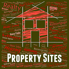 Image showing Property Sites Shows Real Estate And Habitation