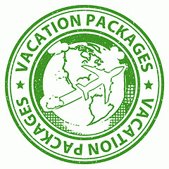 Image showing Vacation Packages Indicates Tour Operator And Holiday