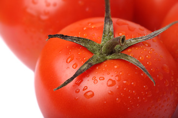 Image showing Tomato on white background