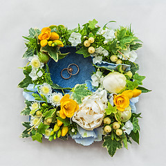 Image showing wedding flower composition