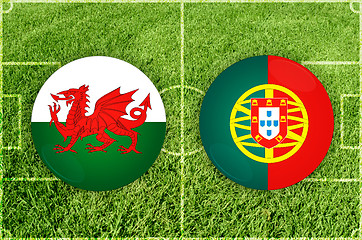 Image showing Wales vs Portugal