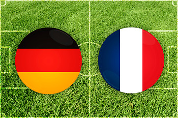 Image showing Germany vs France