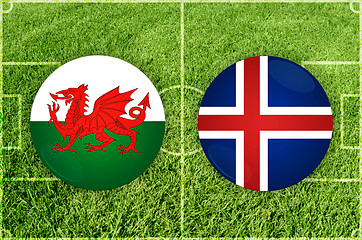 Image showing Wales vs Island