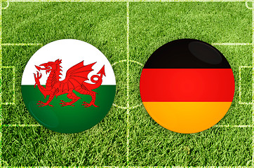 Image showing Wales vs Germany