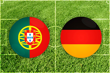 Image showing Portugal vs Germany