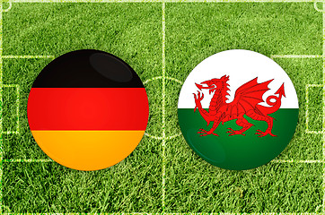 Image showing Germany vs Wales